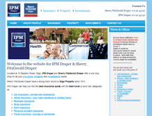 Tablet Screenshot of drapergroup.ie
